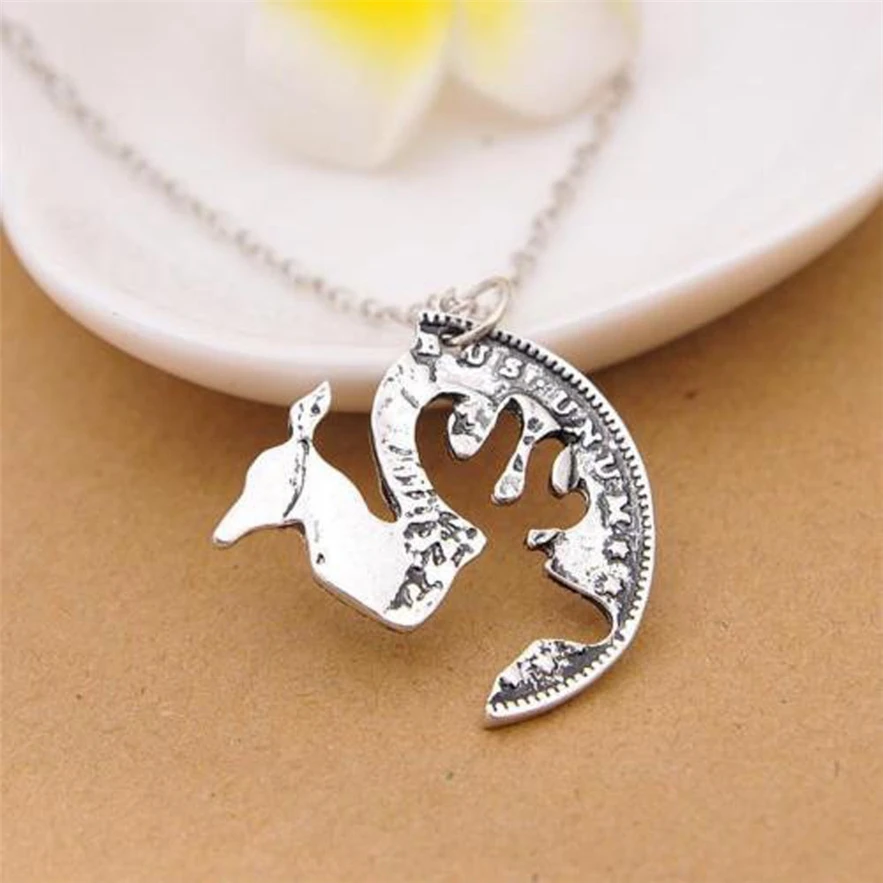 Стильные ювелирные изделия пара слияние подарок мода Винтаж старинный олень