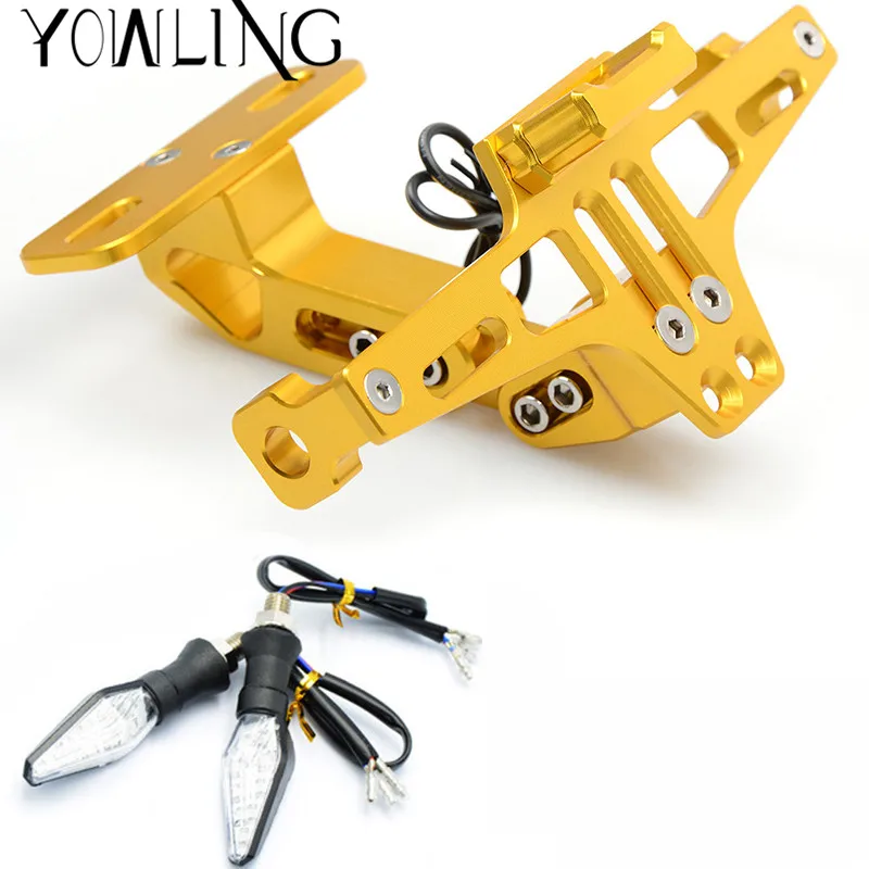 Держатель номерного знака мотоцикла держатель для Kawasaki Ninja ZX6R ZX7R ZX9R ZX12R ZX14R ZX500R R6 |