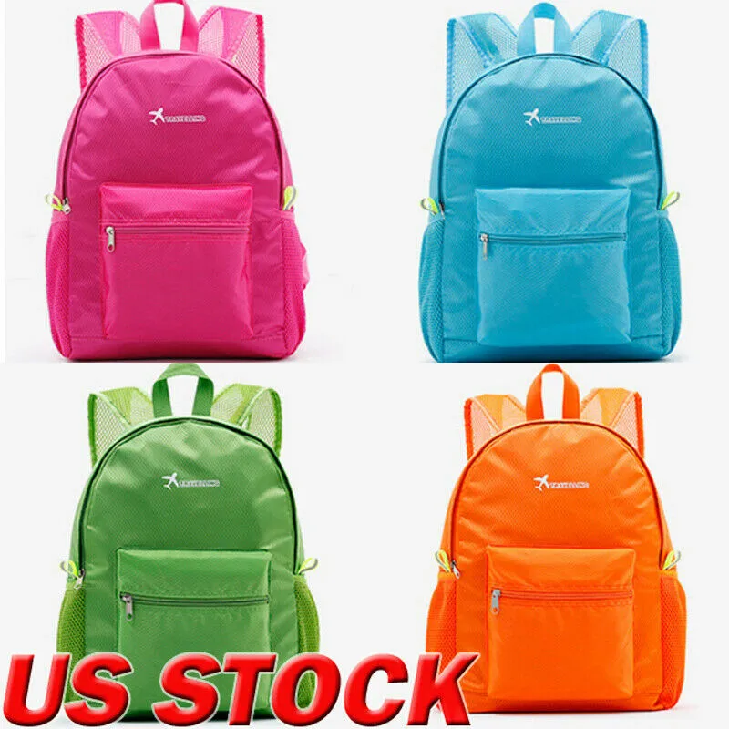 Модный водонепроницаемый нейлоновый женский рюкзак школьная сумка для девочек