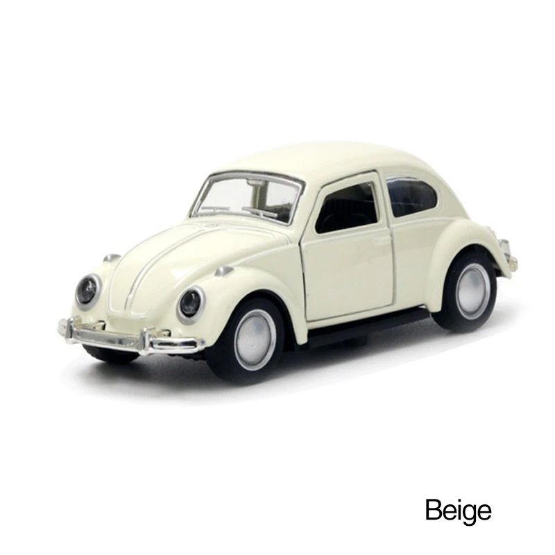 INBEAJY City 1/32 Beetle 1967 литой классический автомобиль из сплава модель игрушки с