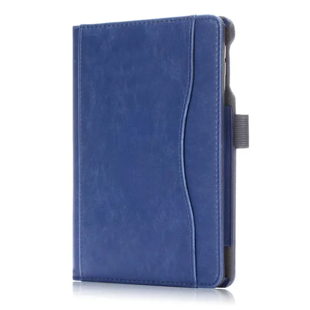 Dark Blue IBuyiWin Smart Premium из искусственной кожи чехол для iPad Mini 5 4 7,9 дюймов планшеты принципиально Капа крышка с Авто Режим сна/Пробуждение+ плёнки ручка - Цвет: Dark Blue