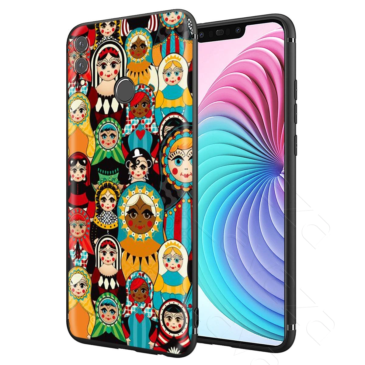 Lavaza Cute Russian Dolls Matryoshka Case for Huawei Mate Y7 Y9 P8 P9 P10 P20 P30 P40 Max Lite Pro P Smart Mini |