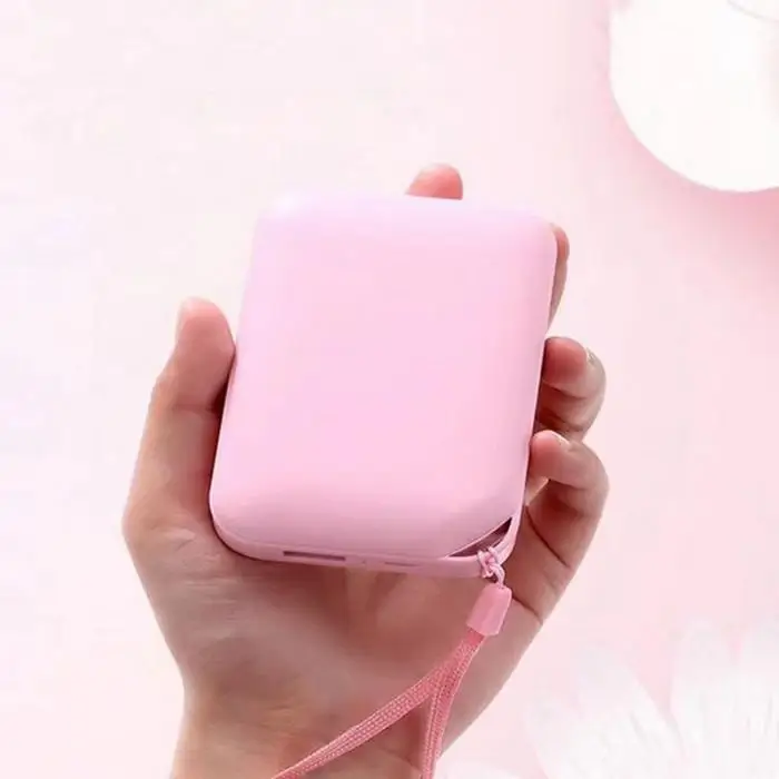 10000 mAh модный портативный внешний аккумулятор светодиодный зарядное устройство