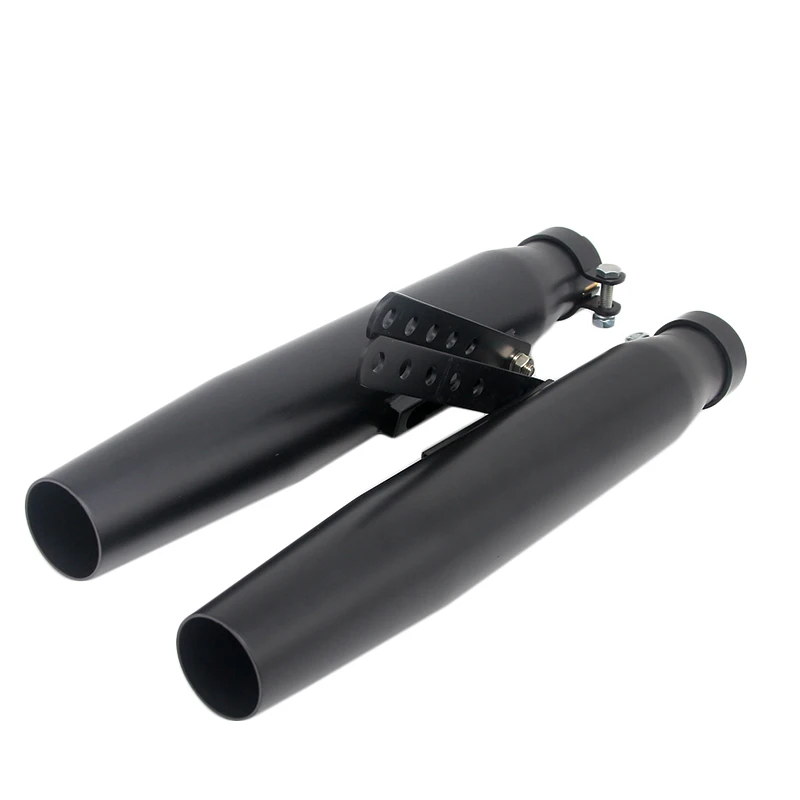 Универсальный мотоциклетный глушитель Alconstar одна пара выхлопная труба без