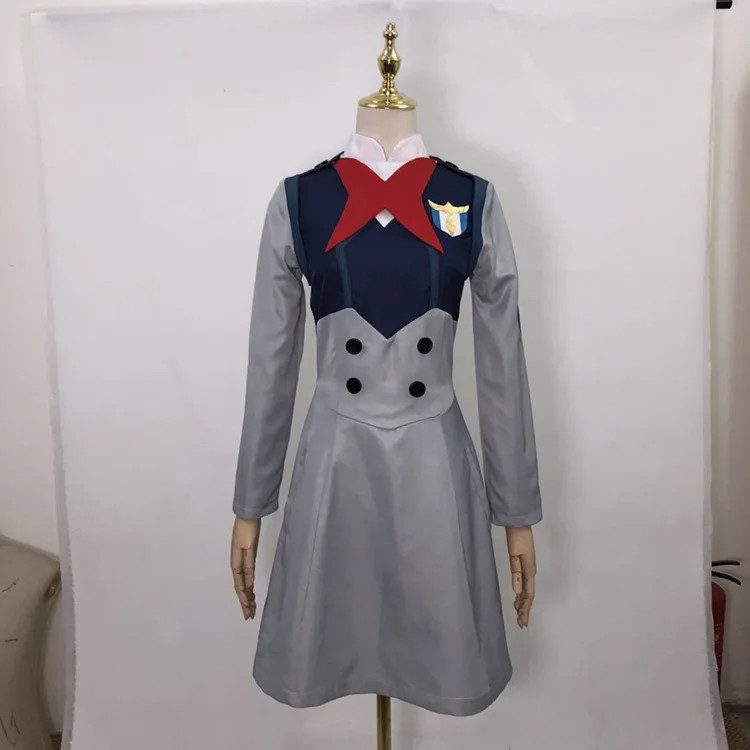 Аниме DARLING in the FRANXX Косплей HIRO ICHIGO Zero Two MIKU костюм KOKORO школьная форма комплекты