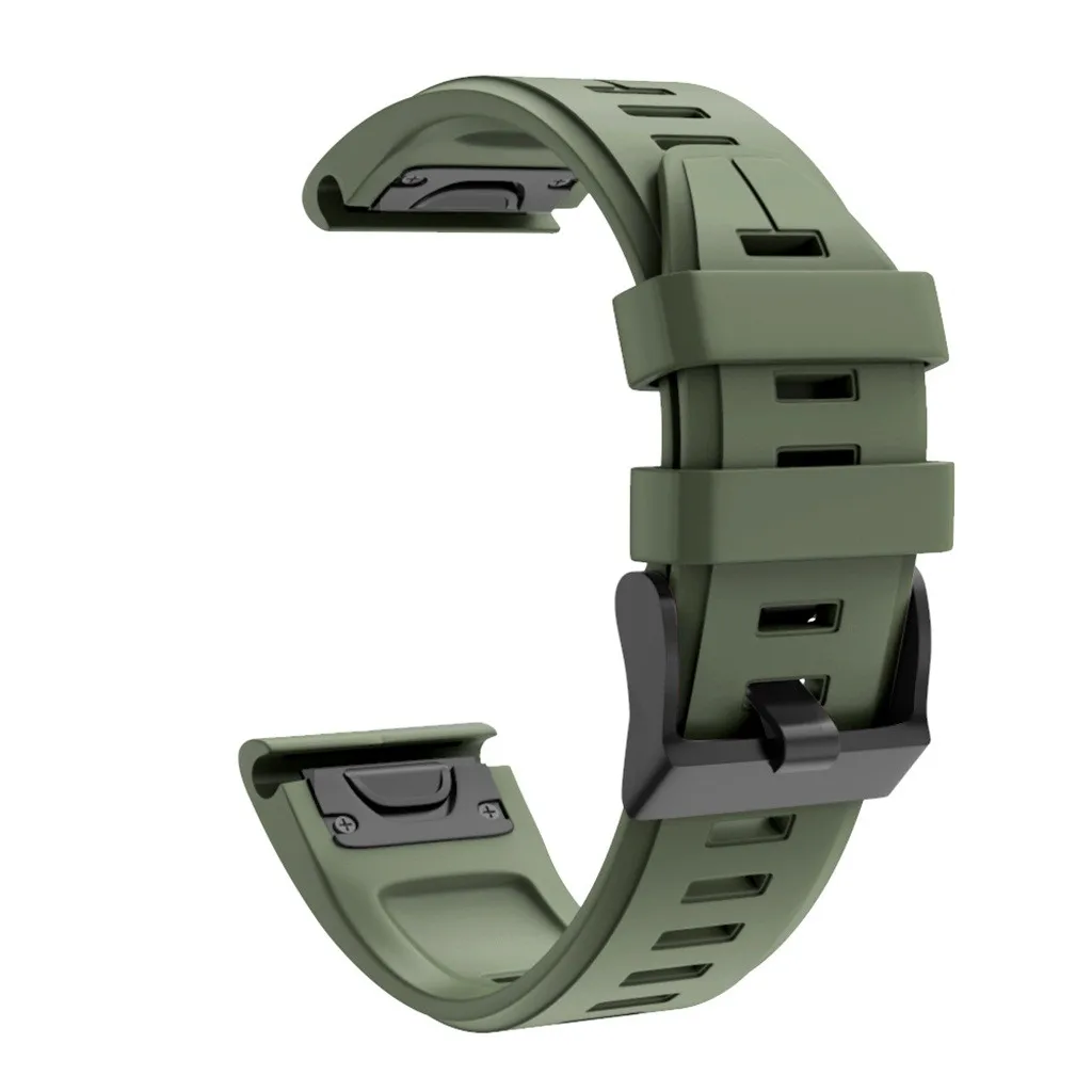 Силиконовый сменный ремешок для наручных часов Garmin Forerunner 945 спортивные роскошные