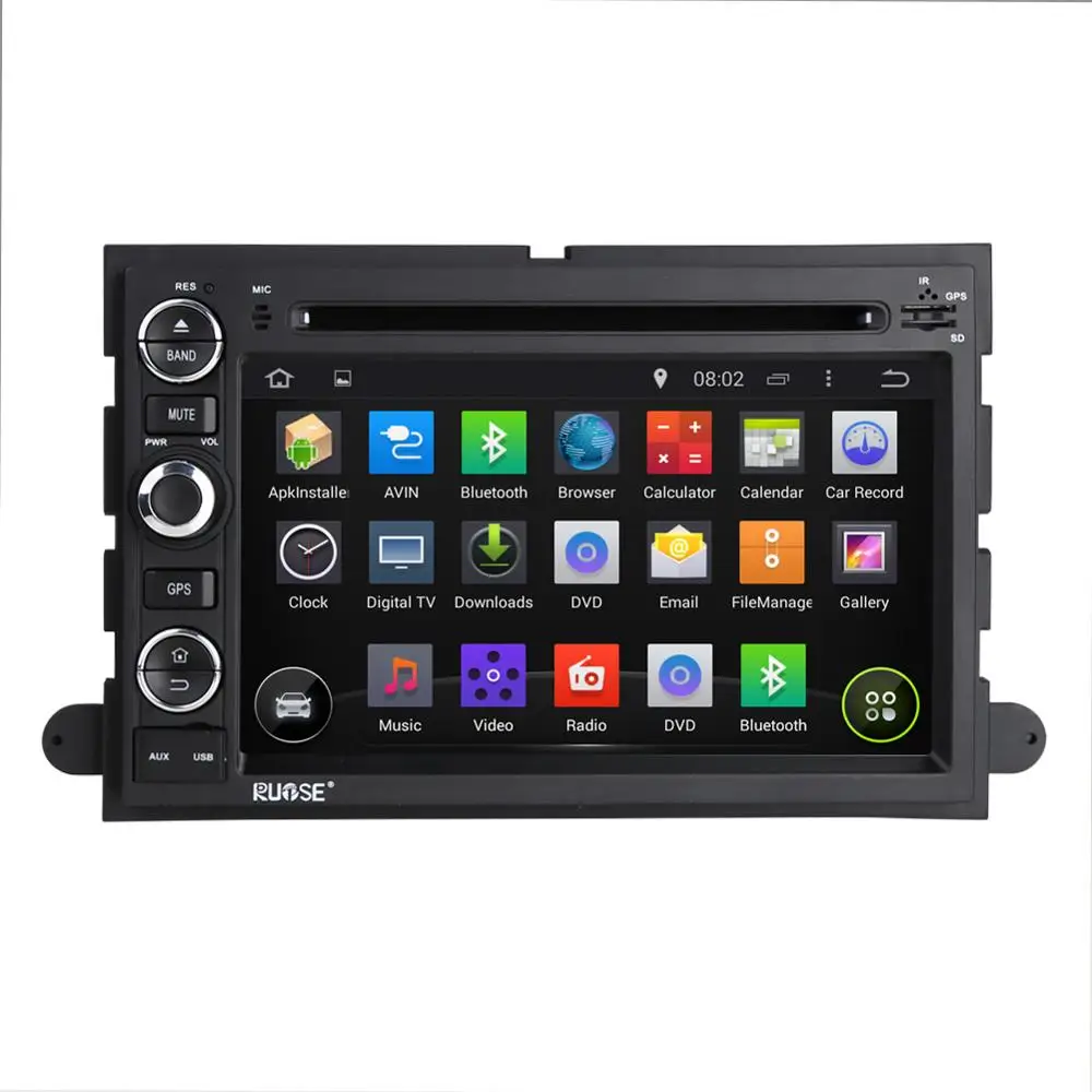 Камера + 8 Г Карта Android 4.4 Авторадио Gps-навигация DVD Стерео для Ford Fusion Край Focus F150 F250