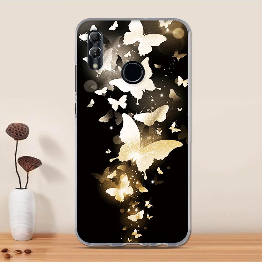Чехол для телефона Huawei P Smart 2019 силиконовый 3D-чехол Honor 10 Lite чехол PSmart | Мобильные