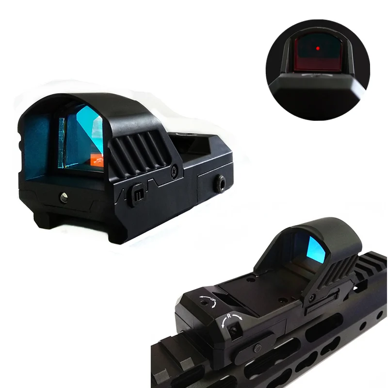 FIRECLUB 1X25 red dot Тактический оптический FC1 Red Dot Sight Reflex Sight голографический прицел для 20 мм Rail(черный