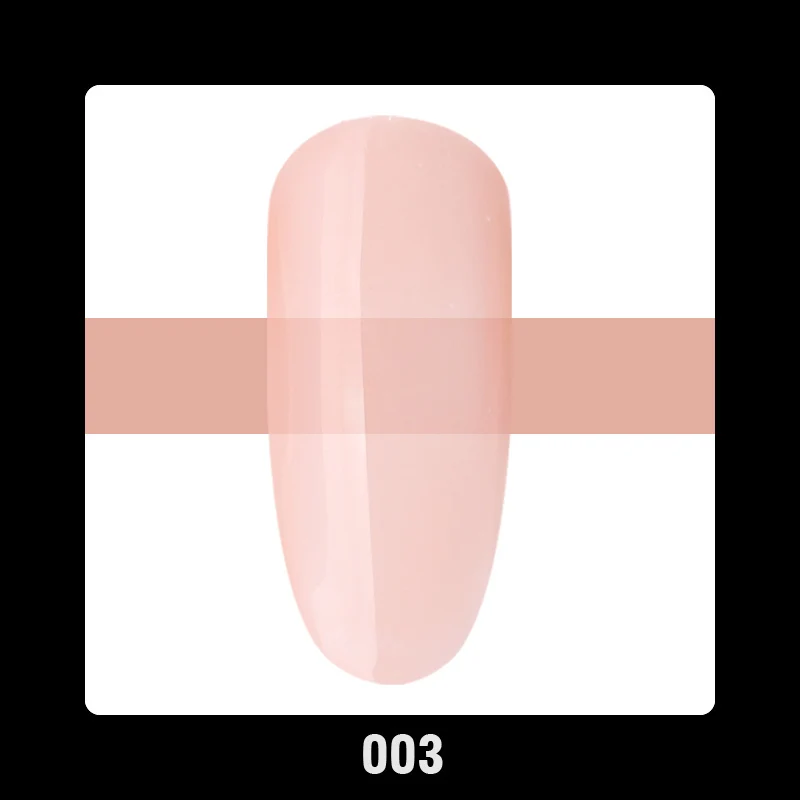 B003 Beautilux 1 шт., прозрачный молочно-белый Камуфляжный телесный розовый резиновый Базовый Гель-лак, УФ светодиодный, впитывающий Гель-лак для ногтей, 10 мл - Цвет: B003