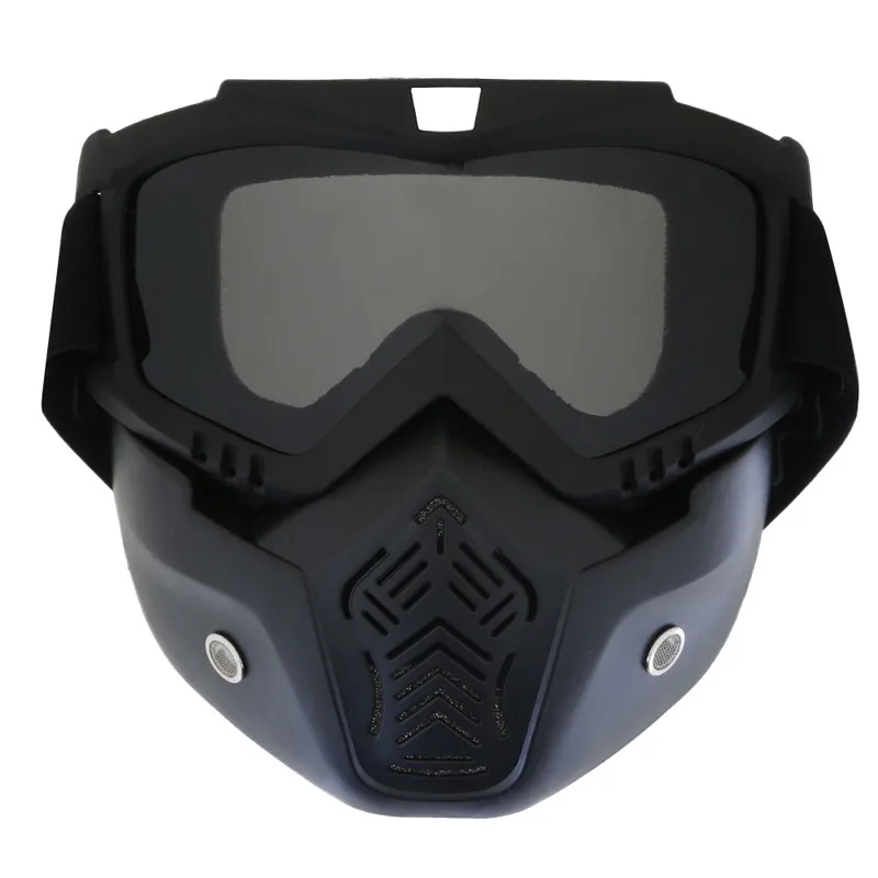 

Motocross Goggles Dust Mask Face Glasses With Detachable Motorcycle Glasses New Drop shipping