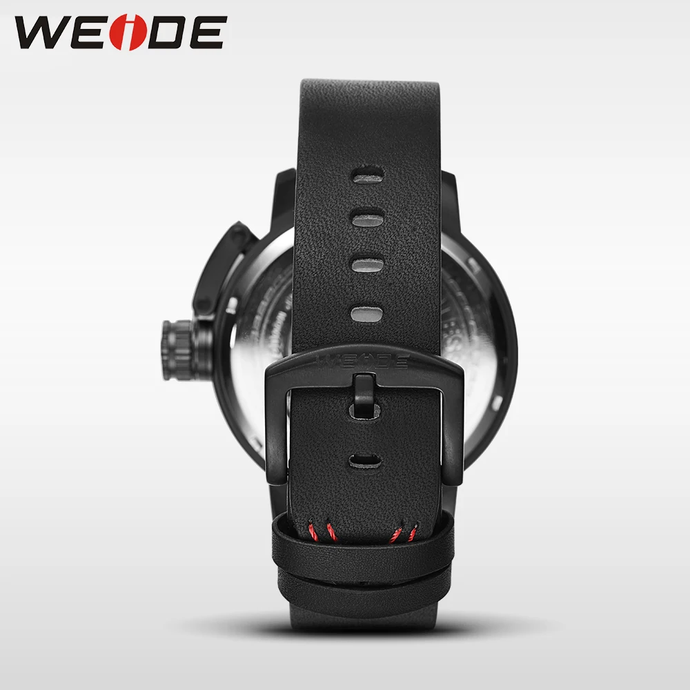 Часы WEIDE брендовые Роскошные Мужские кварцевые спортивные наручные часы из