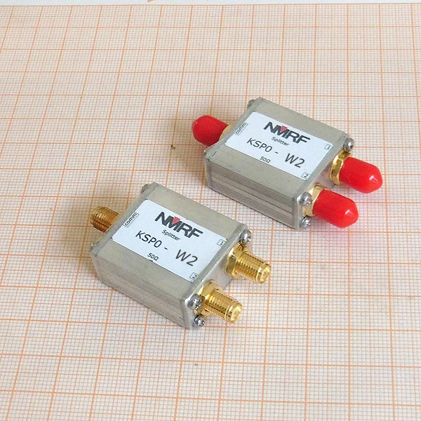 

Широкополосный делитель мощности/комбайнер Wilkinson RF 1-2 ГГц, интерфейс SMA