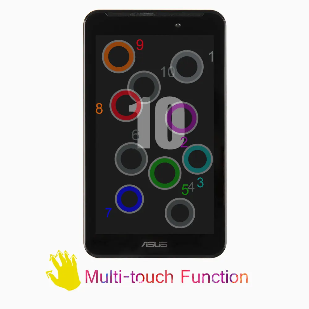 Оригинальный ЖК дисплей для ASUS Fonepad FE7010CG FE170CG ME170 K012 k017 с черной рамкой|touch screen|touch