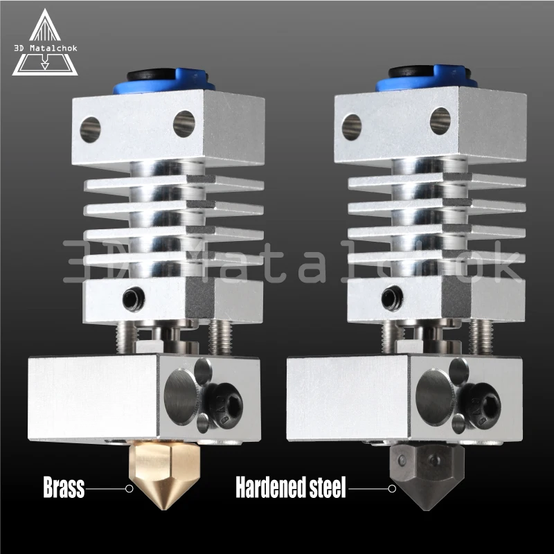 Запчасти для 3D принтера точный швейцарский Cr10 Hotend алюминиевый радиатор