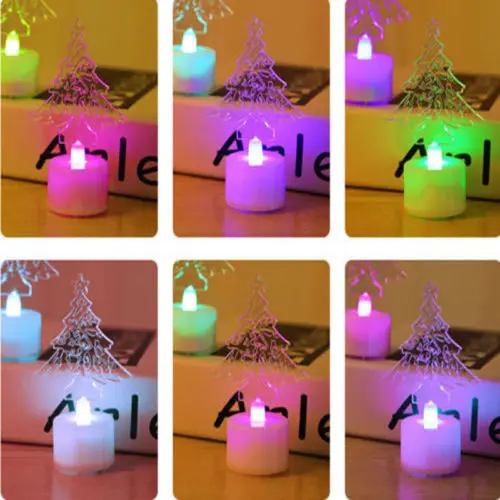 Электронная Рождественская елка ночник LED Романтичный подарок изменение