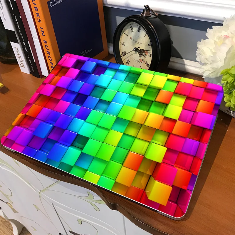 Радужный 3D чехол с бриллиантами на весь корпус для Macbook наклейка Pro Air Retina 11 12 13 15 6