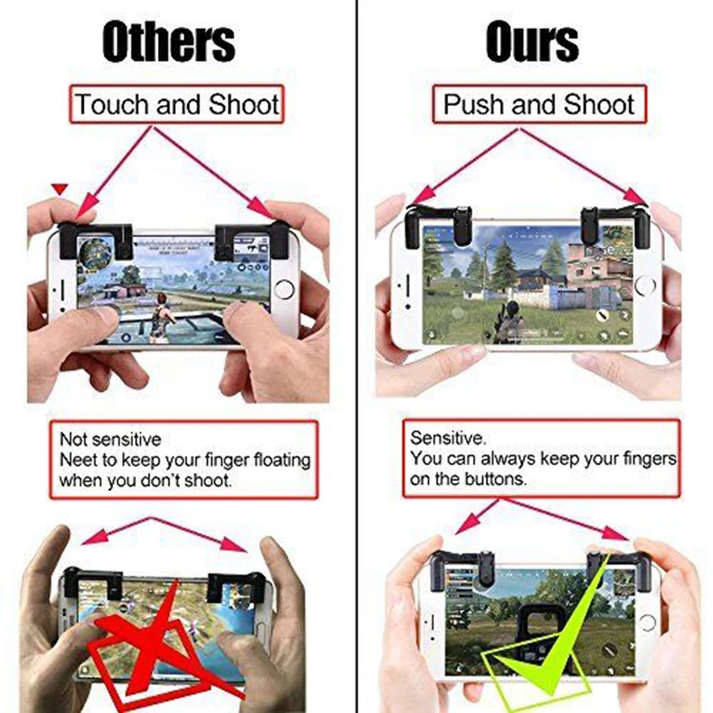 Мобильный игровой контроллер для STG кадров в секунду TPS мобильного телефона