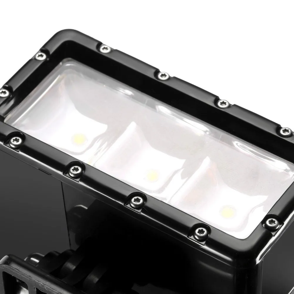 Wrumava камера вспышка подводный дайвинг светодиодный светильник для Gopro Hero 4 3 + 2