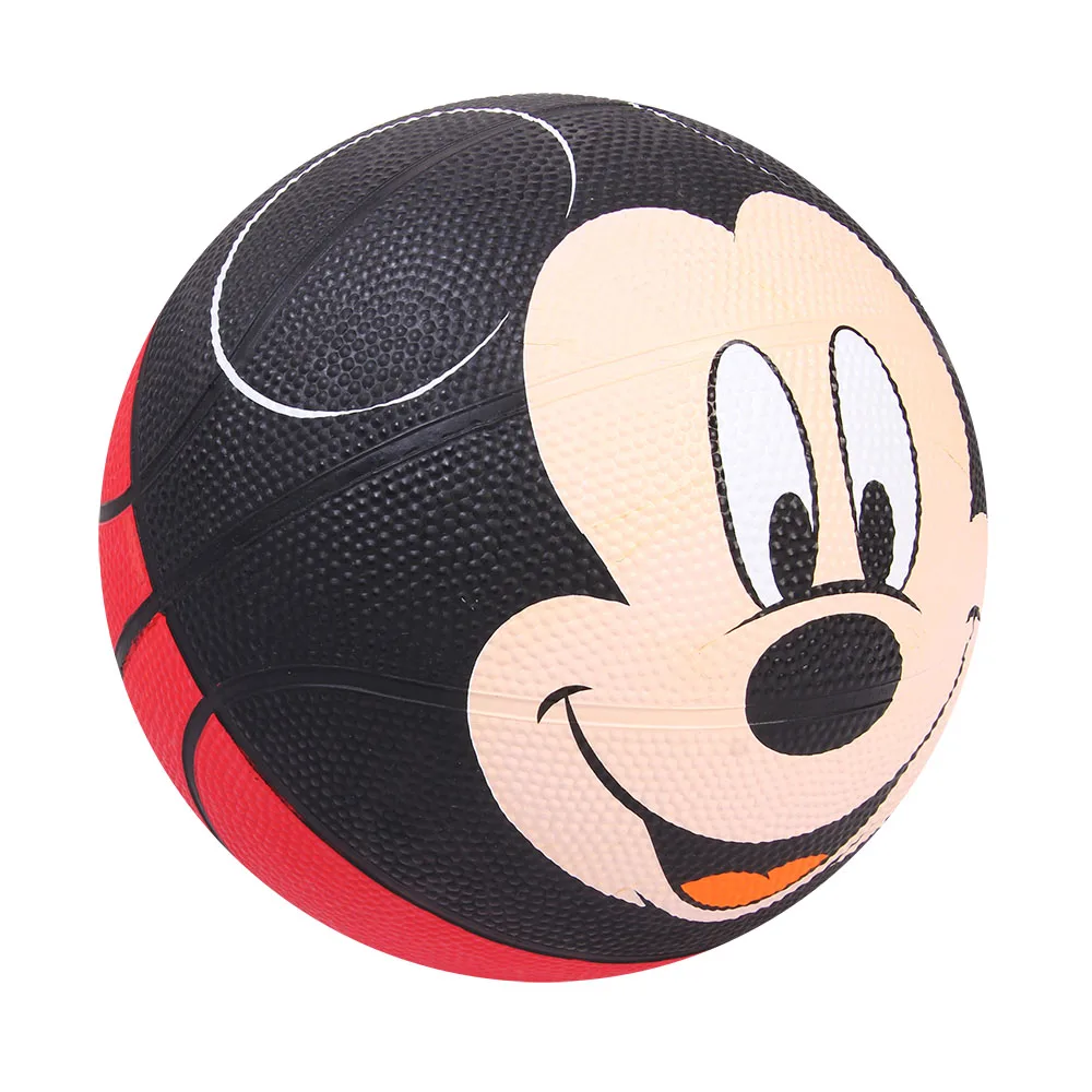 Дисней Микки Минни Маус Размер 3 резиновый Баскетбол для мальчиков и девочек 18 см