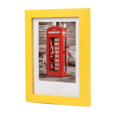 Yellow 10x12 дюймов Американская фоторамка многоцветная настенная рама для картины рамки для домашнего украшения картина - Цвет: Yellow
