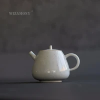 wizamony grass and wood glaze tea pot 130ml ceramics arts tay chinese tea set porcelain t clay antique teapot drinkware