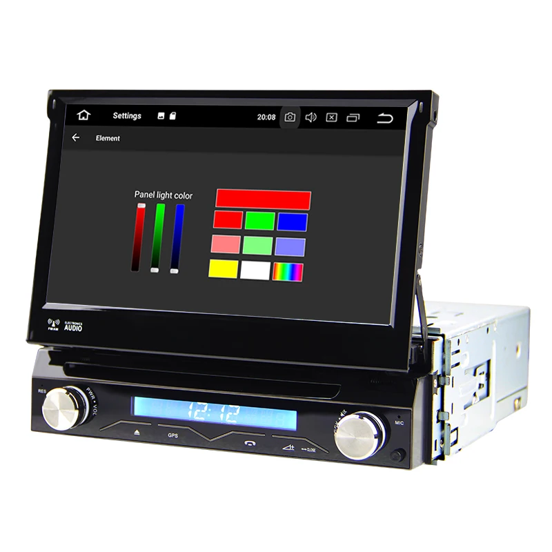 KSAOTU 7 &quotDAB + 4G Android 8 1 автомобильный DVD плеер SD GPS для универсального