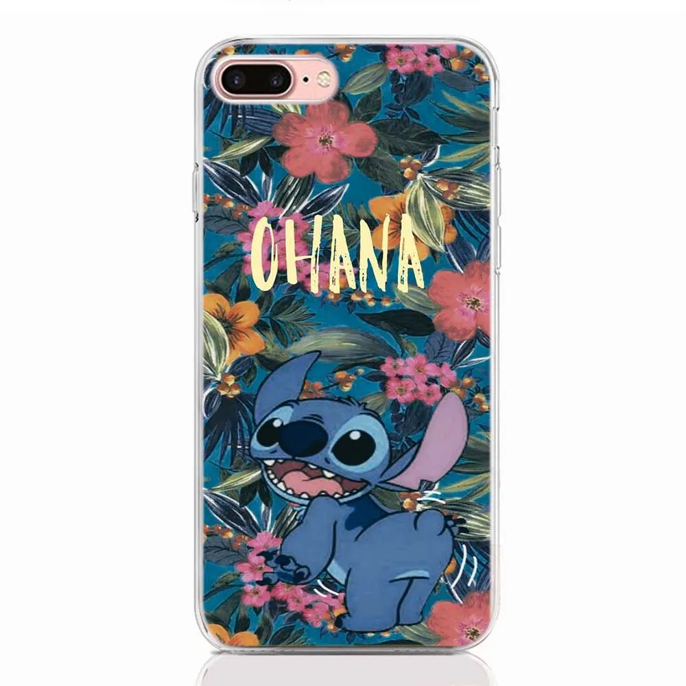 Для Wiko View 3 3pro 3Lite Y60 Y80 Jerry4 Мягкий силиконовый чехол из ТПУ с принтом стежка Ohana чехол Защитный ковер чехол на корпус телефона