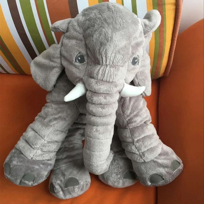 SAILEROAD 60 см Плюшевые игрушки Elefante Pelucia в виде животных подушка Слон мягкая для сна