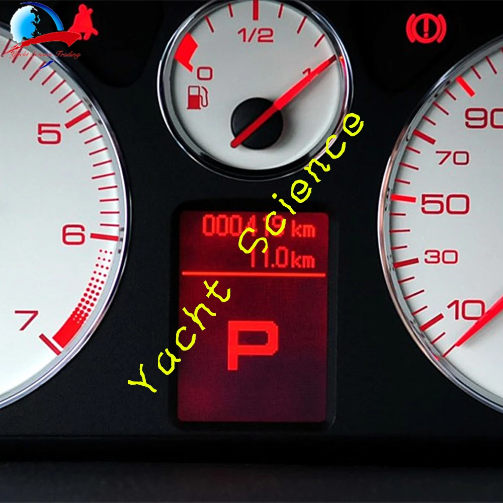 Запасной автомобильный ЖК-экран для peugeot 407 407SW Coupe VDO панель приборов A2C53119649