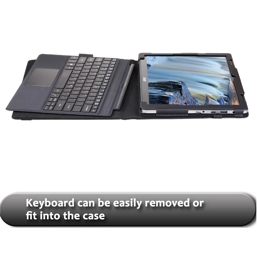 For Switch 5 SW512-52 Flip Cover Stand Case Acer Switch5 SW512-52-56RT i5-7200U Notebook Tablet case cover shell | Компьютеры и офис