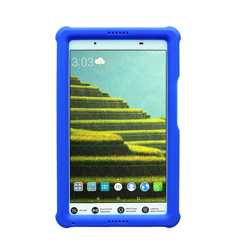MingShore бампер чехол для lenovo Tab4 8,0 TB-8504F/N/X детский противоударный силиконовый чехол для планшета lenovo Tab 4 8,0 дюймов 8504 чехол