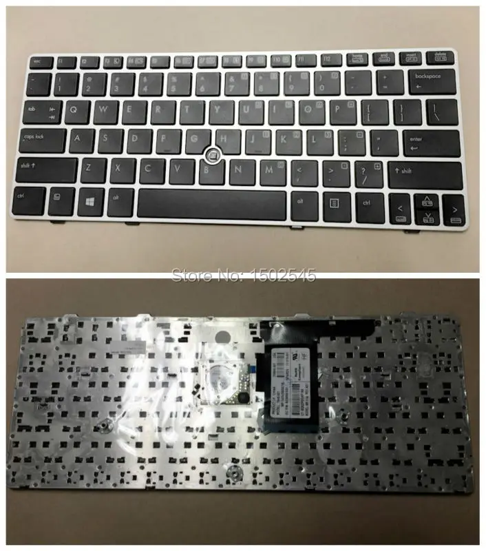 Бесплатная доставка клавиатура для ноутбука HP Elitebook 2560 2560P 2570 2570P английская 638512-001