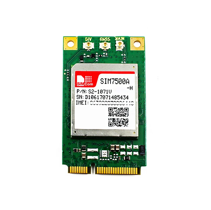 SIMCOM SIM7500A H Северная Америка LTE телефон с интерфейсом MINI PCIE B2 (1900) B4 (AWS) B17 (700bc)|Модемы|