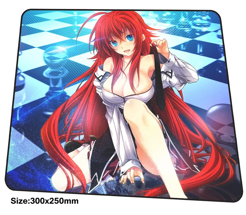 Коврик для мыши dxd старшей школы игровой коврик 300x250x3 мм лучший компьютерный