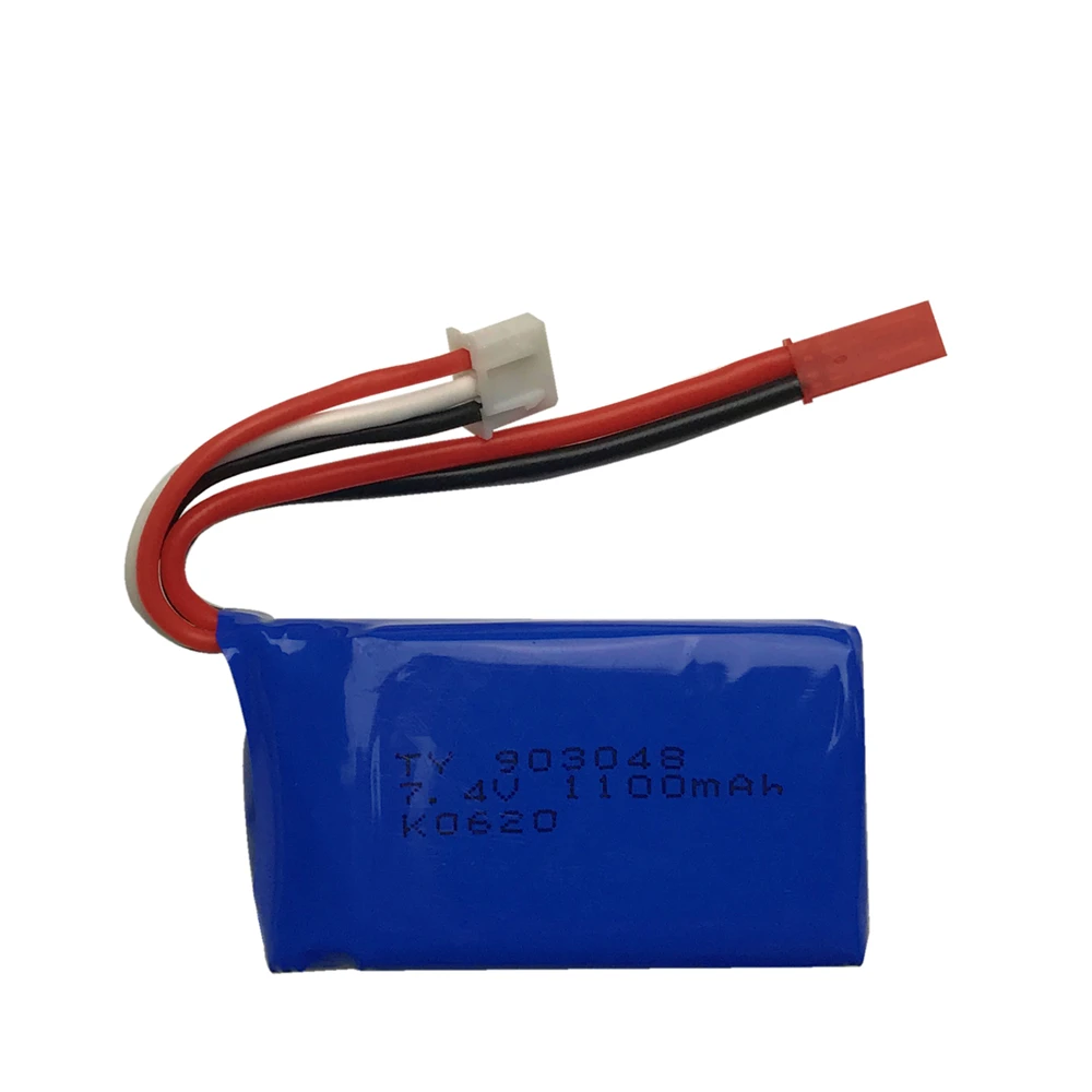 3 шт. 7 4 в Wltoys A949 A959 A969 A979 K929 литий полимерный аккумулятор 1100 мАч В для a959