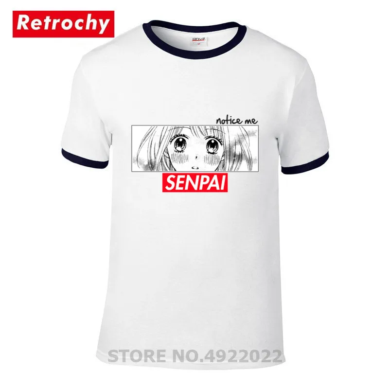 Для Мужчин's &quotNotice me Senpai&quot платье для девочек в стиле аниме веб-камера 100% кофта