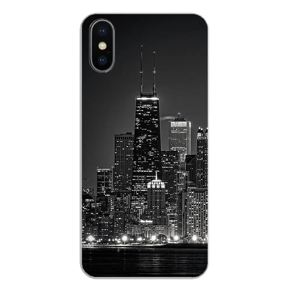 Мягкий чехол из ТПУ для телефона Xiaomi Mi6 Mi 6 A1 Max Mix 2 5X 6X Redmi Note 5 5A 4X 4A A4 4 3 Plus Pro Chicago City