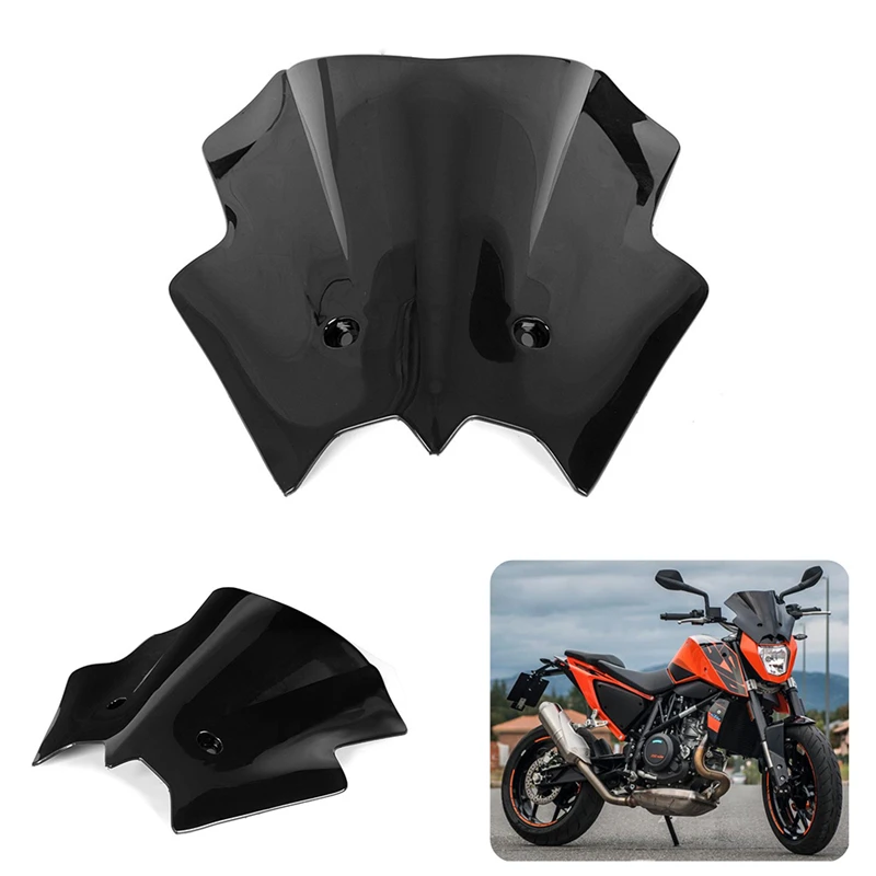 Лобовое стекло для мотоцикла KTM DUKE 690 2012 2015 2014 2013|Козырьки от ветра и ветр. щитки| |
