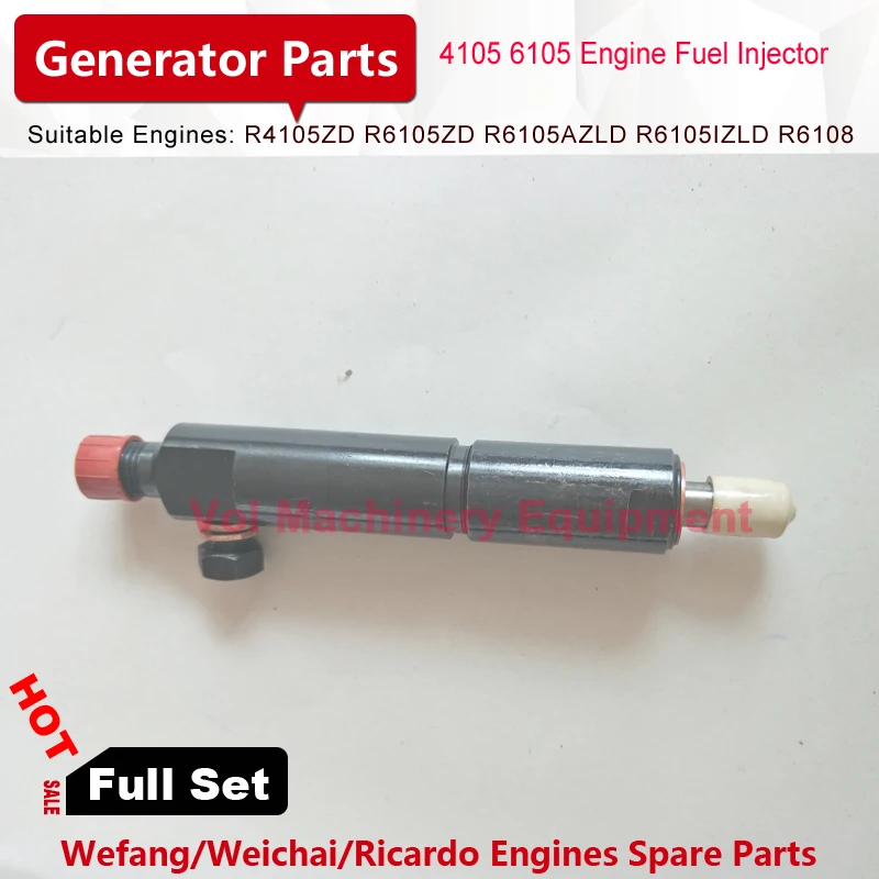 Форсунка топливного инжектора Weifang Ricardo 6105 для R6105ZD R6105AZLD R6105IZLD запасные части