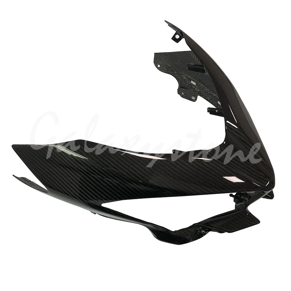 Чехол для передних фар подходит 18-19 2018 2019 KAWASAKI NINJA 400 EX400 крышка капот 3K твил карбон