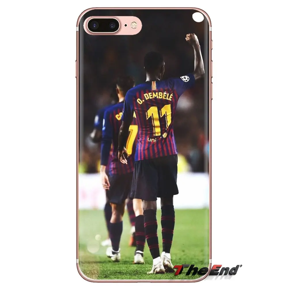 Мягкие прозрачные чехлы для iPod Touch Apple iPhone 4 4S 5 5S SE 5C 6 6S 7 8 X XR XS Plus MAX Ousmane Dembele 11 |