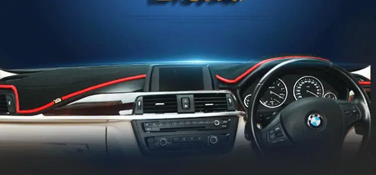 Dashmats автомобильные аксессуары для укладки приборной панели для Suzuki Kizashi 2010 2011 2012 2013 - Название цвета: red and blcck RHD