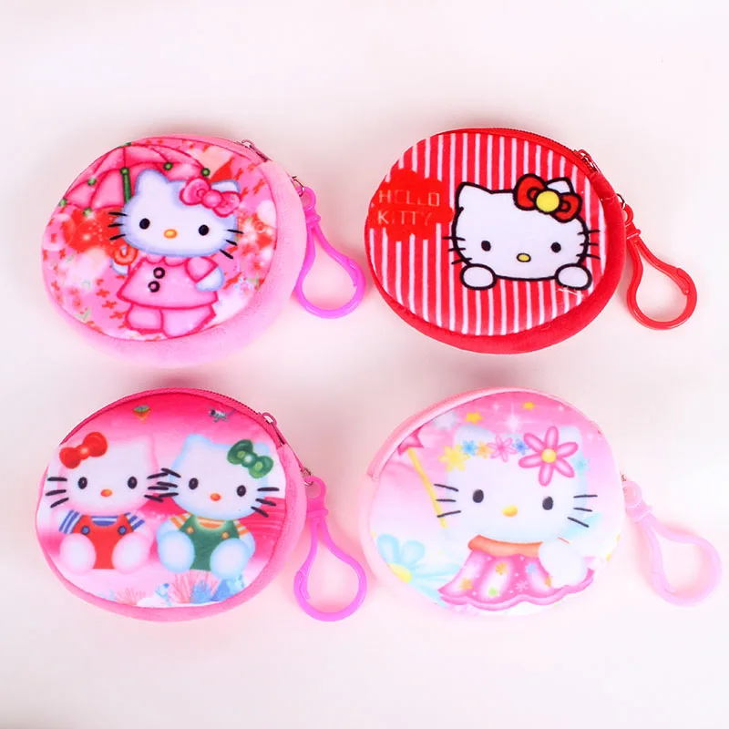 Новинка Kawaii мультфильм София первый детский плюшевый Кошелек для монет кошелек на молнии кошелек для девочек и женщин подарок с брелоком