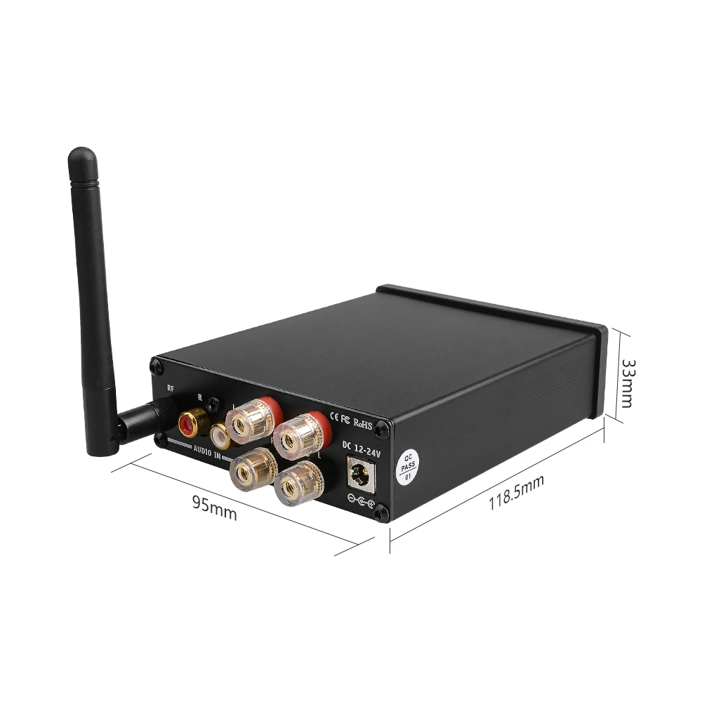 AIYIMA TPA3116D2 цифровой усилитель мощности 50 Вт * 2 HiFi Bluetooth 4 CSR64215 стерео Настольный