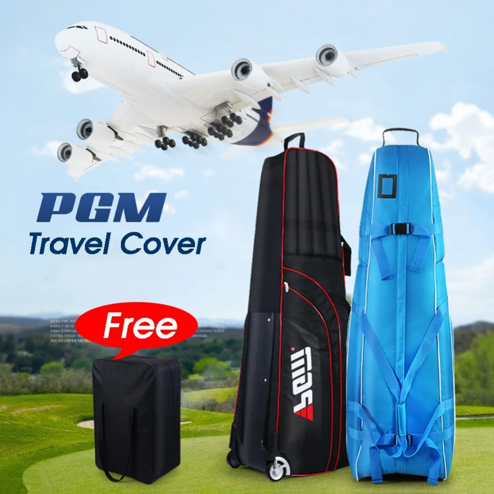 Golf Aviation Bag Golf Travel Bag Cover Thicken Foldable Golf Bag with Wheels 3 Colors Bolsa de Golf