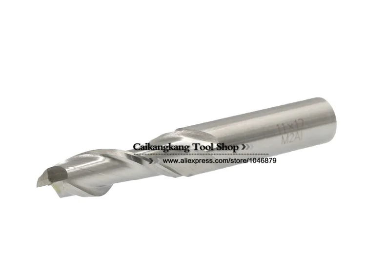 Новые 2 флейты 2F11*12*35*85 мм M2AI диаметр 11 Концевая фреза фрезерного станка с ЧПУ
