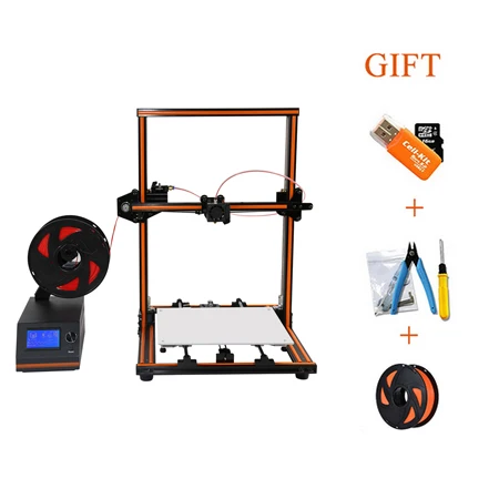 E12-1KG-Filament Прямая с фабрики Anet A8 A6 E10 E12 обновление Prusa I3 автоматическое выравнивание 3d принтер ЖК-экран DIY 3 D принтер с бесплатной нитью - Цвет: E12-1KG-Filament