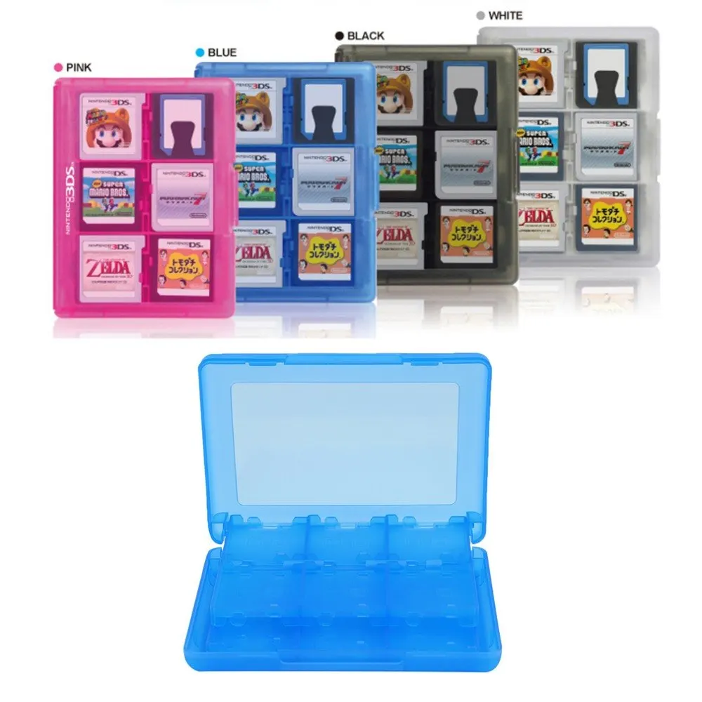 3 цвета 28 в 1 чехол для игровой карты держатель картриджа коробка Nintendo do3ds & XL новый