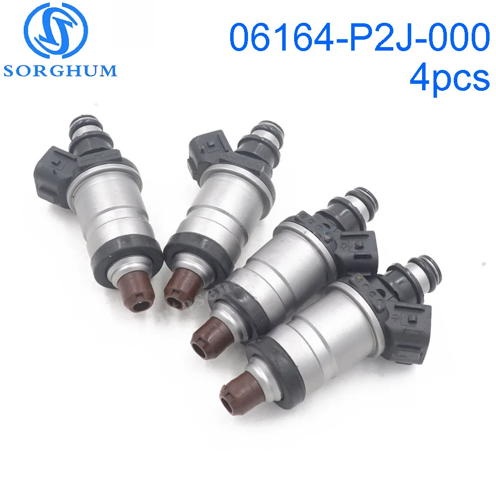 Топливные форсунки 06164 P2J 000 4 шт. 06164P2J000 для 1996 2001 Honda Accord Civic Odyssey Acura RL TL Integra 842 12192